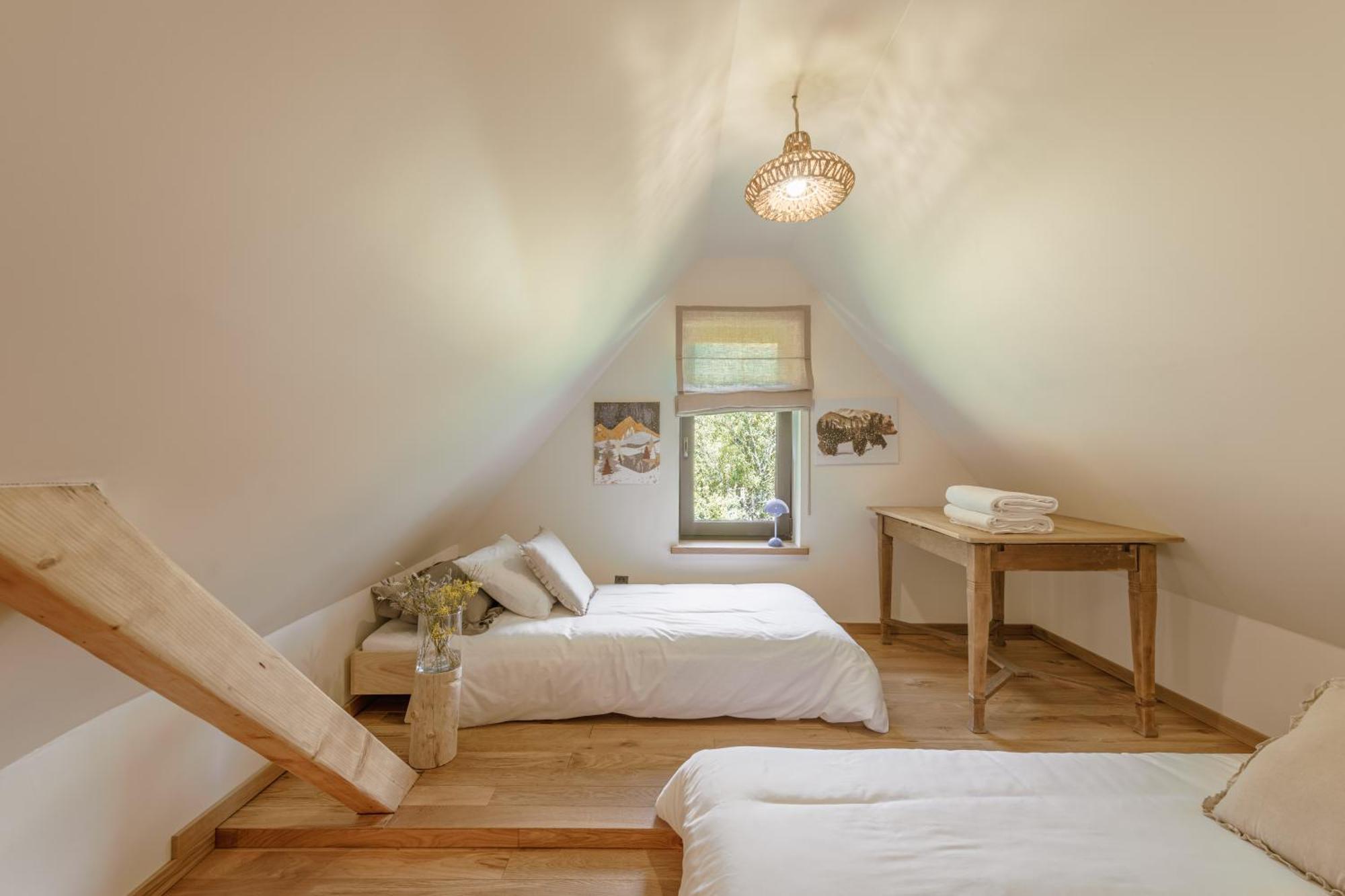 Rycerki Dom Na Szlaku Villa ไรจา ภายนอก รูปภาพ