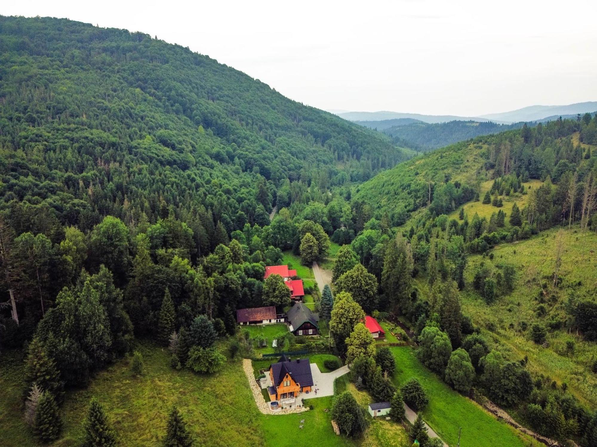 Rycerki Dom Na Szlaku Villa ไรจา ภายนอก รูปภาพ